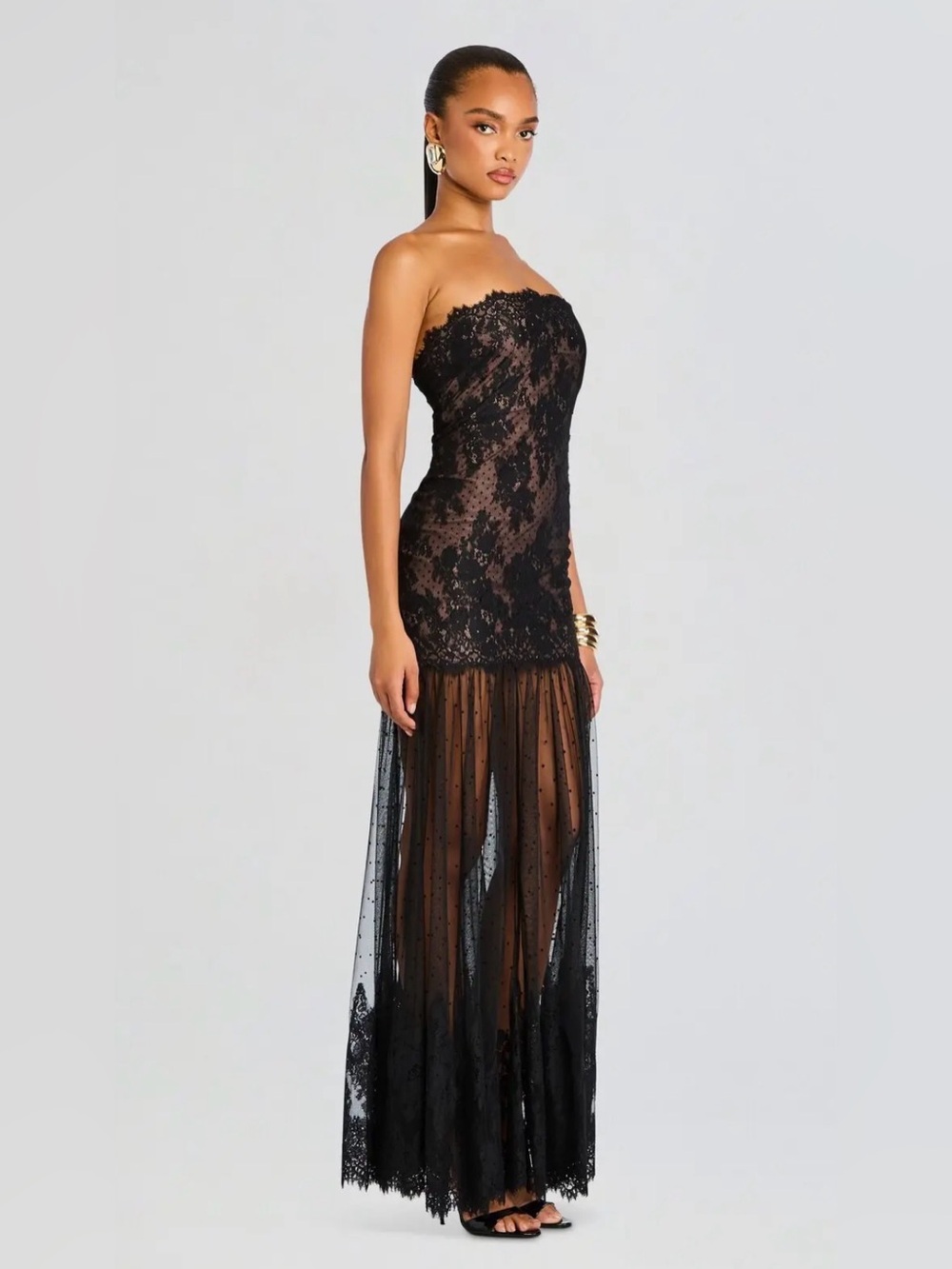 RETROFETE - Vespera Lace Dress - Picture 3 of 4